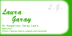 laura garay business card
